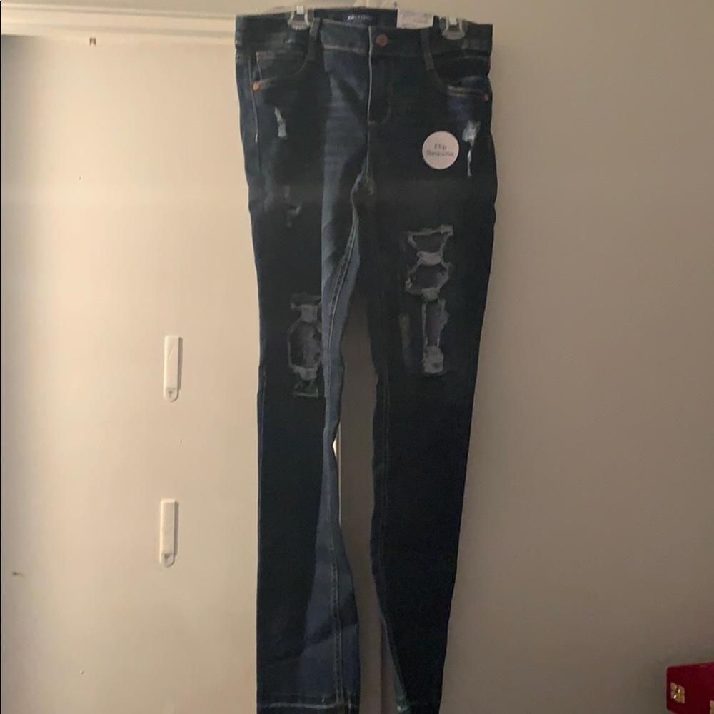 Dark blue jeans 16 reg juniors